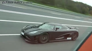 250-370 km/h Koenigsegg Agera R vs Bugatti Veyron Vitesse. This was a great memory from 2014!