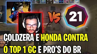 COLDZERA E HONDA CONTRA TOP 1 GC E PROFISSIONAIS DO CENÁRIO BR