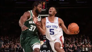 Milwaukee Bucks vs New York Knicks Full Game Highlights | November 10 | 2022 NBA Season