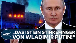 UKRAINE-KRIEG: Raketenangriffe auf Kiew! "Das ist ein Stinkefinger von Wladimir Putin"