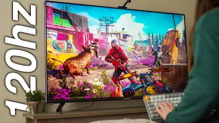 PC Gaming on a 4K 120Hz TV (Feat. Consumer Tech Review)