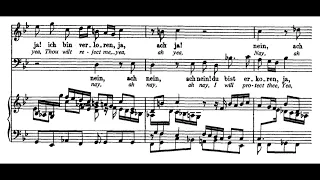 Komm, mein Jesu (BWV 21 - J.S. Bach) Score Animation