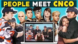 Adults React To AND MEET CNCO