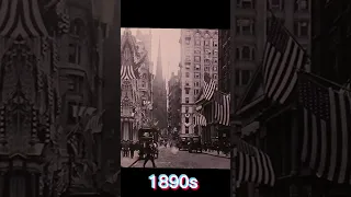 Evolution Of New York 1850-2022 #newyork #shorts