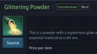 Mir4 - 187500 Glittering Powder = Legendary Equip F2P Ways Only