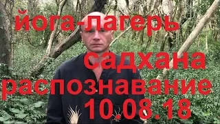 Йога лагерь №1.  садхана , распознование.  Павел Ян  10. 08. 2018