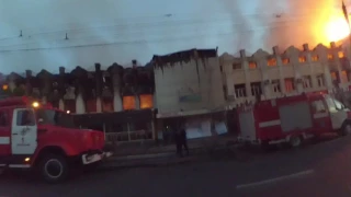 Масштабна пожежа 02.07.17 в Хмельницькому
