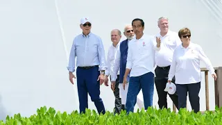LIVE: Kunjungan Pemimpin G20 ke Taman Hutan Raya, Bali, 16 November 2022