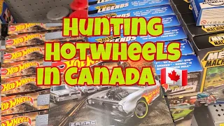 Hunting Hotwheels in Canada 🇨🇦 Legends Tour & Zamac 6 Pack, tons of stuff we don't see in the U.S.A.