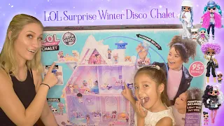 UNBOXING! LOL SURPRISE! WINTER DISCO #CHALET!