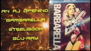 An  AJ  Opening.   BARBARELLA  Steelbook. Blu-ray. Unboxing.