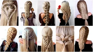 😱 15 Easy Braid Hairstyle Tutorials 😍 Hairstyle Transformations