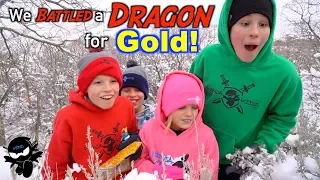 We Battled a Dragon! Search for Treasure X Dragon's Gold!