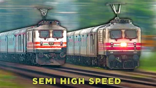 Semi High Speed Trains of India | Gatimaan Express vs Shatabdi Express