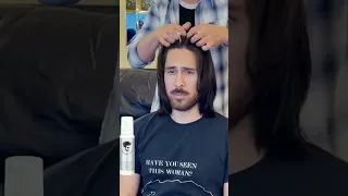 Keanu Reeves Style Haircut by Sergio Slavnov