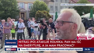 Pogarda polityka PO wobec rolnika. Nitras: Pan ma iść na emeryturę, a ja mam pracować?