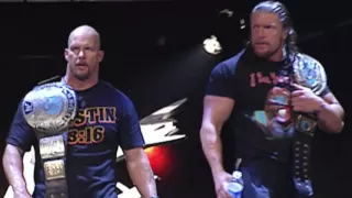 Referee & Triple H Brutally Attack A Fan Who Sneaks Up On Stone Cold Steve Austin!