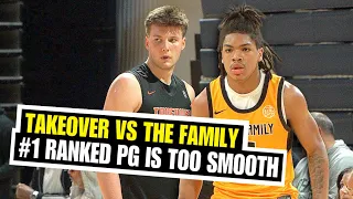 #1 PG In The Country GOES OFF!! Team Takeover vs The Family EYBL Session 2 Highlights