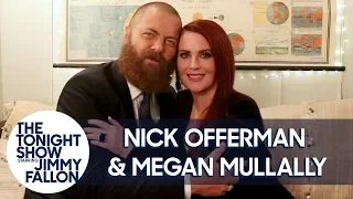 Nick Offerman and Megan Mullally Slow Dance at The Tonight Show