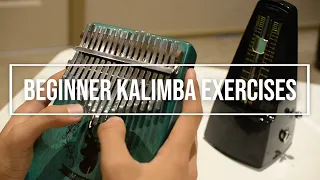 Beginner Kalimba Warm Up Exercises - Kalimba Lesson Tutorial