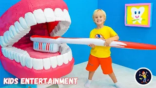 Chris learns how important to take care of your teeth kids cartoons | Animated cartoons