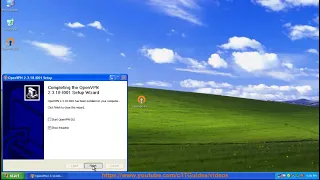 Set up NordVPN OpenVPN Connection on Windows XP