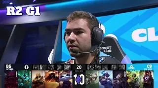 EG vs C9 - Game 1 | Round 2 Playoffs S12 LCS Summer 2022 | Evil Geniuses vs Cloud 9 G1