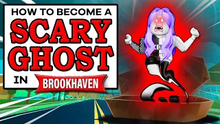 (ALL NEW HACKS) How to become a SCARY GHOST in Roblox Brookhaven RP🏡