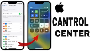 Control Center iPhone | How to Customise Cantrol Center in iPhone and iPad