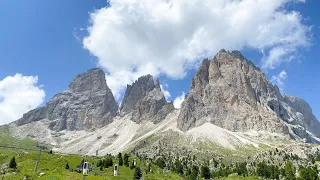 Giro del Sassolungo da passo Sella