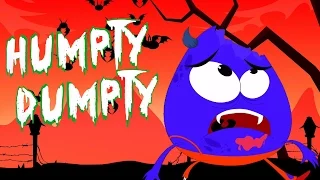 Страшный Шалтай-Болтай сидел на стене | Хэллоуин рифмы | Halloween Song | Kids Rhyme | Humpty Dumpty