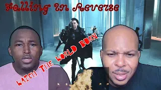 Falling In Reverse - "Watch The World Burn" (First Time Reaction) Disturbing!!!