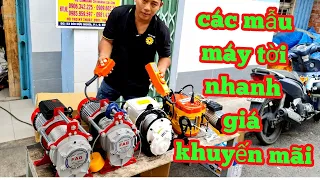 🔴 Các mẫu tời nhanh công trình & gia đình điều phải cần |Máy Xây Dựng Hồng Nhiên