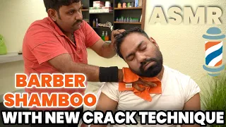 ASMR Head Massage with Loud Neck, Ear Cracking by Indian Barber SHAMBOO