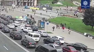 Масштабное ДТП в центре Киева