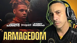 REACT- (VOOOOLTEI) JHONY e MAGRÃO vs JOTAPÊ e BARRETO - ARMAGEDOM - 17/06/2023 - GRUPO A