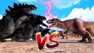 GODZILLA VS T-REX - EPIC MONSTER BATTLE ULTIMATE EPIC BATTLE SIMULATOR