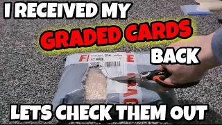 My GRADED Cards have returned let's check them out Get Graded reveal