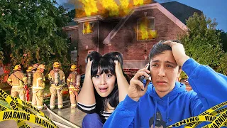 Firefighters Had To Come To Our House!! **WE HAD TO EVACUATE**