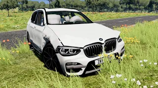 BeamNG Drive | BMW X3 G01| Realistic Accident