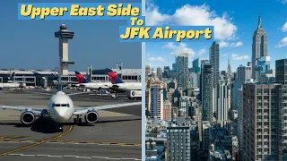 Driving From The Upper East Side To JFK Airport | New York City | USA | Ride Along With Cesar