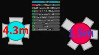 Diep.io | 4.3 MILLION Overlord + 1.5m Fighter