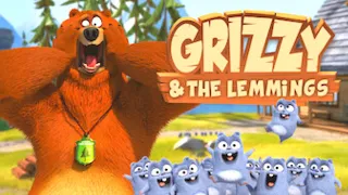 Lemmings launch Grizzy  - Lemmings and the Grizzy gameplay LEVEL 14 20  ep 26