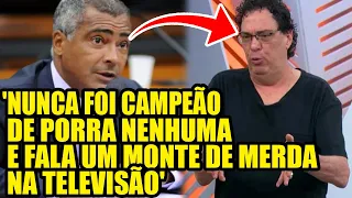 ROMÁRIO COLOCA CASAGRANDE EM SEU LUGAR e HUMILHA O COMENTARISTA DA GLOBO