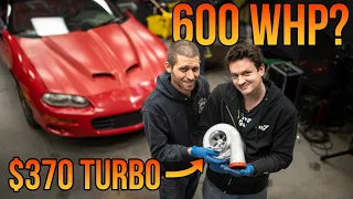 Putting a Large Turbo on our Camaro Z28 - Camaro Build Ep. 2