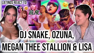 Latinos react to DJ Snake, Ozuna, Megan Thee Stallion, LISA of BLACKPINK - SG| REACTION!!