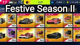 Asphalt 9 Festive Season II Multiplayer Playing All cars