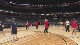 Atlanta Dream take on Indiana Fever, Caitlin Cark