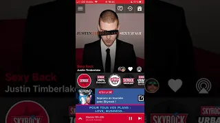 Justin Timberlake sexy back radio edit Skyrock