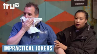 Impractical Jokers: Inside Jokes - Joe Throats a Chicken Tender | truTV